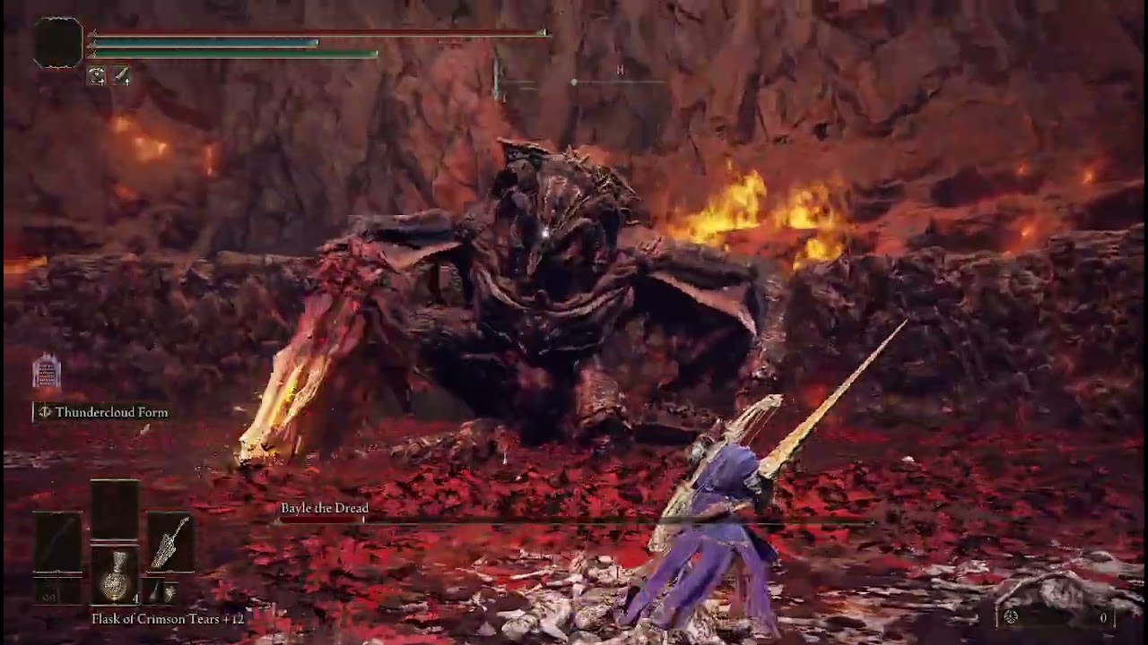 Highlight:  JAGGED PEAK BOSS DOWN AFTER FIVE HOURS WITH PLACIDUSAX'S SWORD BC POETRY (Scadu 5, NG+++
