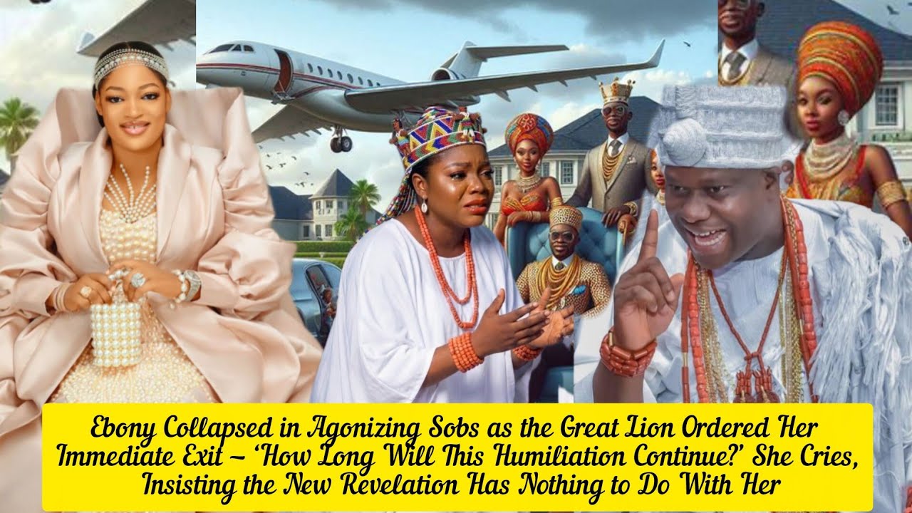 Ebony Collapsed in Agonizing Sobs as the Great Lion Ordered Her Immediate Exit 