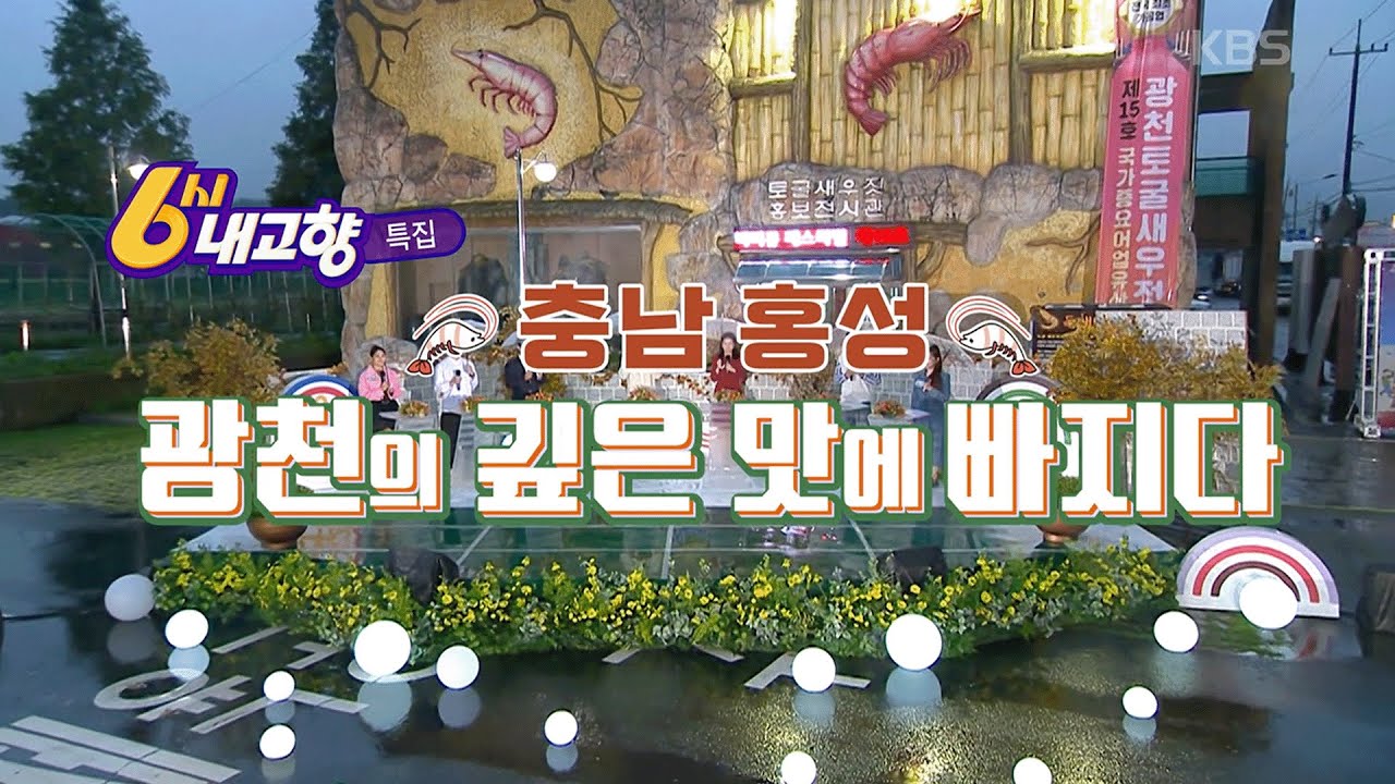 [중계 특집] 10월 17일 - 19일 충남 홍성 광천토굴새우젓축제 🦐 짭쪼름한 매력에 빠져보세요ㅣ KBS 6시 내고향 251013 방송