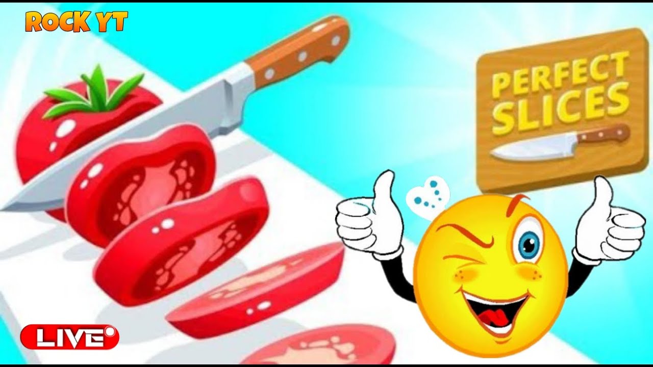 🍎 Perfect Slices Gameplay #live #shortslive #shorts gaming #short #perfectslices #android