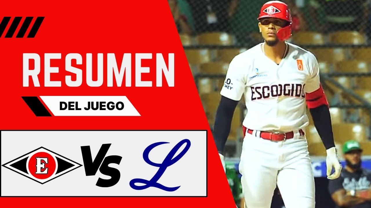TIGRES DEL LICEY VS LEONES DEL ESCOGIDO l RESUMEN DEL JUEGO l LIDOM 2025