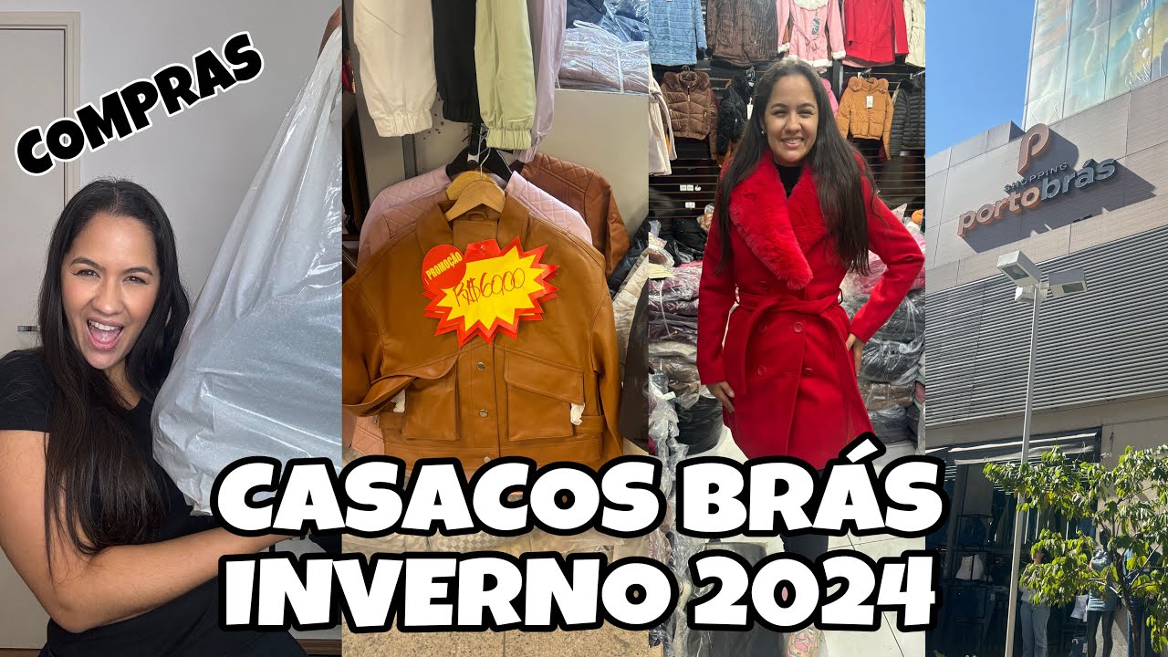 TOUR LOOKS INVERNO NO BRÁS - Shop Canindé , Porto Brás + COMPRAS