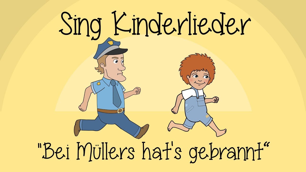 Bei Müllers hats gebrannt - Kinderlieder zum Mitsingen | Klatschreime | Sing Kinderlieder
