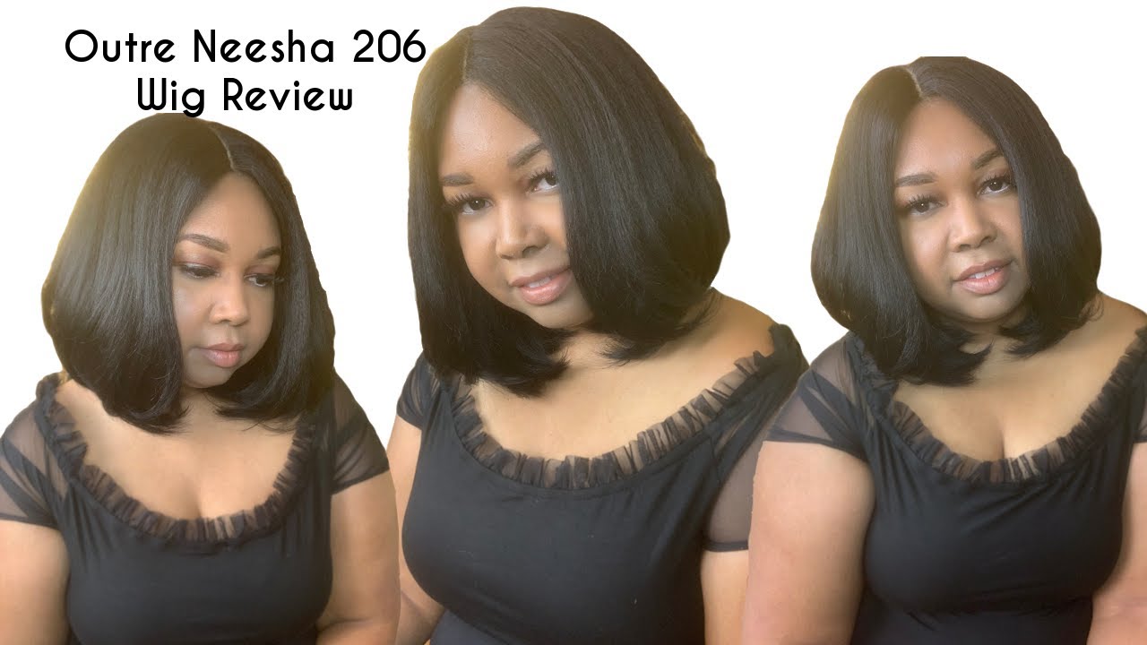 HD LACE ON A BLOWNOUT BOB| Outre Neesha 206 Wig Review