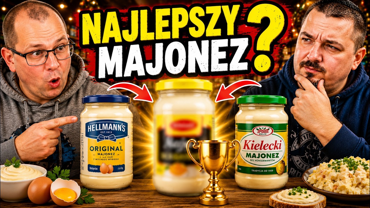 Przedświąteczny TEST MAJONEZ&Oacute;W - Zobacz Kto z Nas Odgadnie