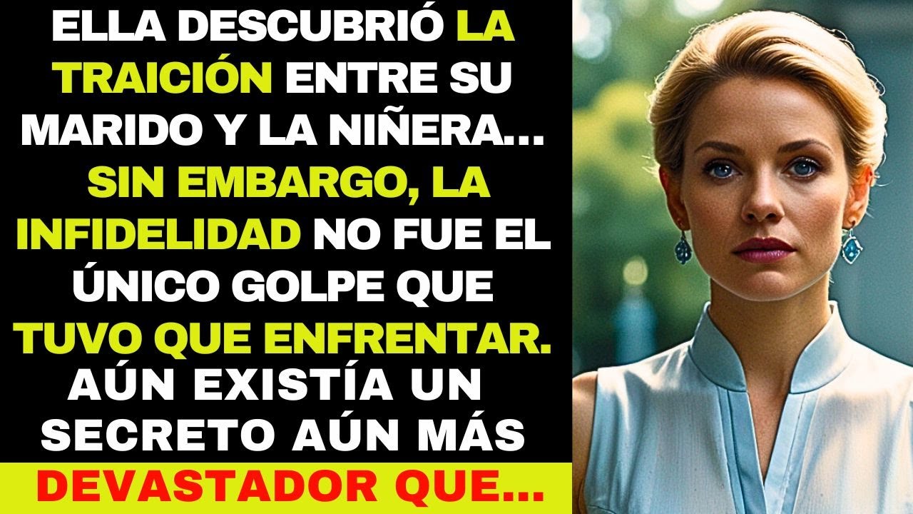 Ella descubrió la traición entre su marido y la niñera... Sin embargo, la infidelidad no fue el...