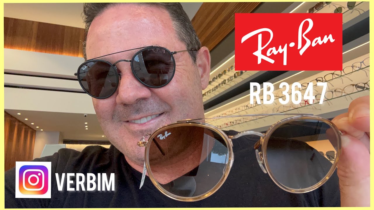 Ray Ban 3647 Round Double Bridge #verbim #rayban