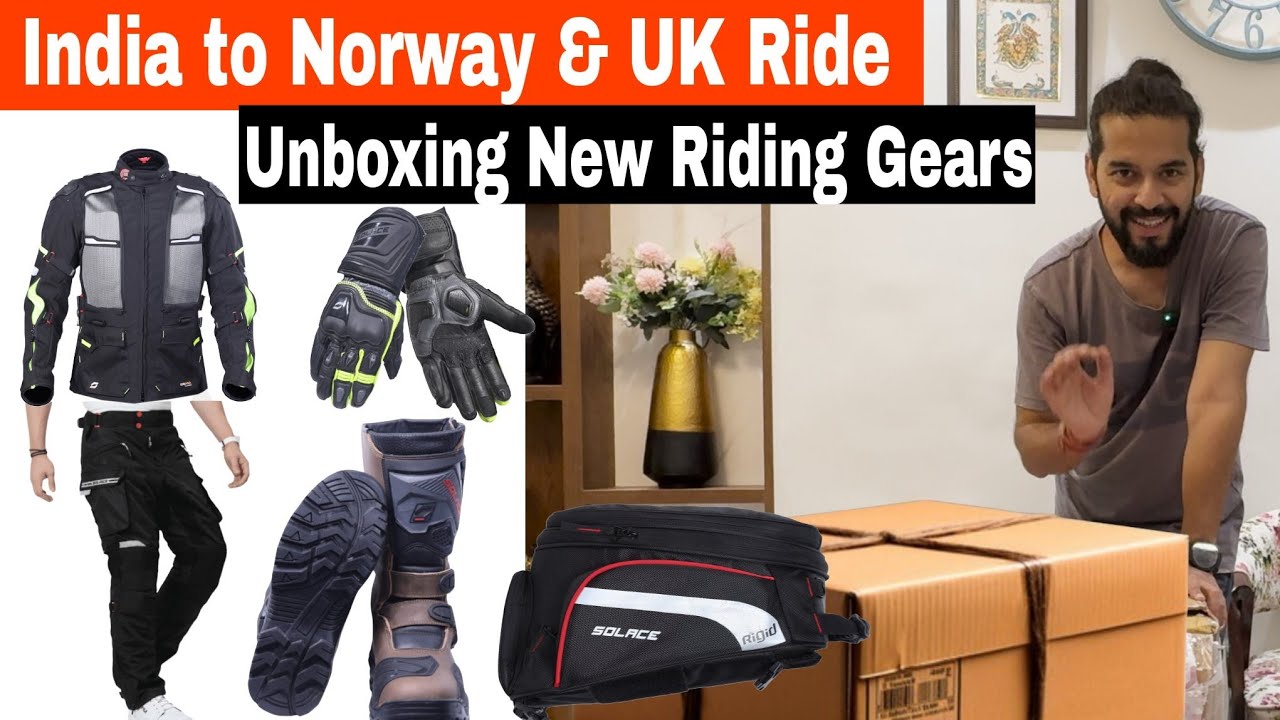 Entire Riding Gears Upgrade | India to Norway & UK Ride Preps | Solace Gears | Ep~3
