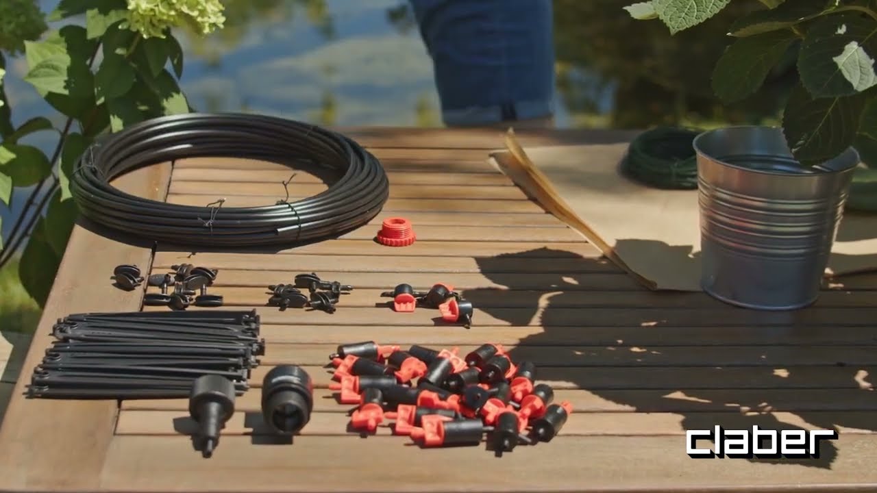 Claber Drip Irrigation Kit with Logica Timer - 90766