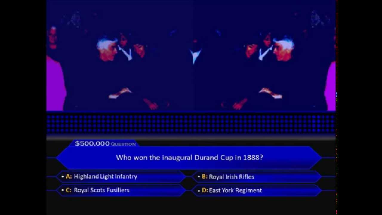Who wants to be a Millionaire $500,000 question music