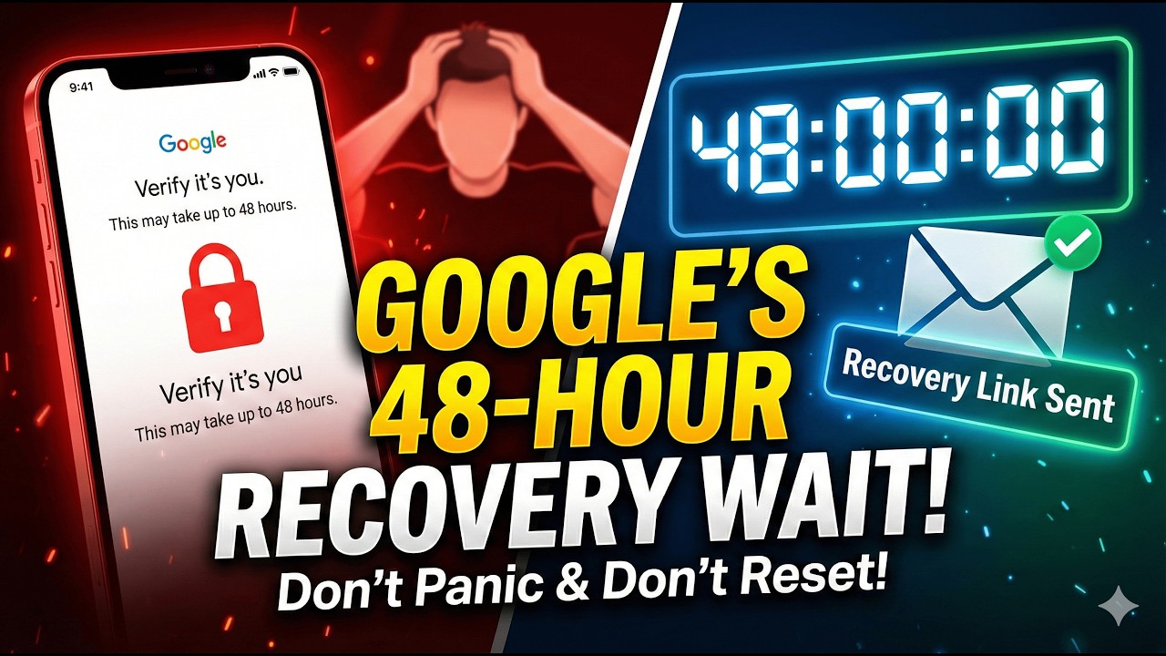 How to Recover Your Google Account After 48 Hours Security Hold (Step-by-Step Guide)