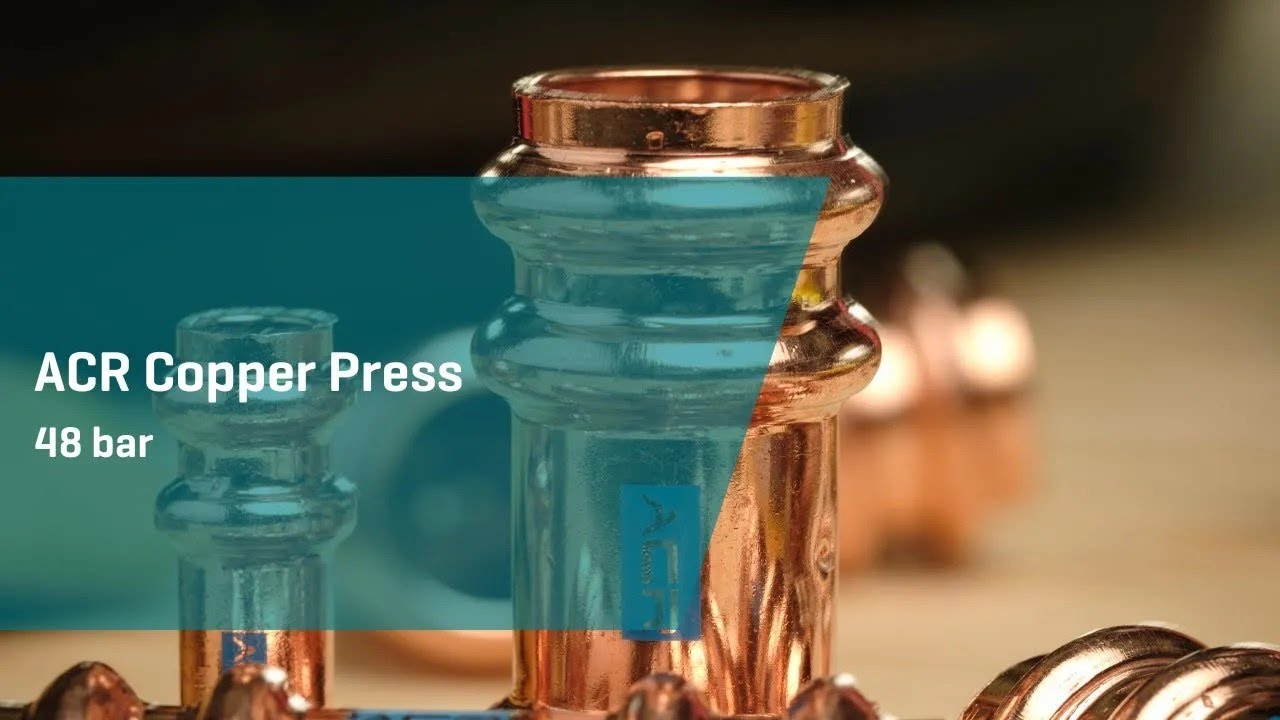 Streamline® ACR Copper Press Fittings | vídeo de montaje