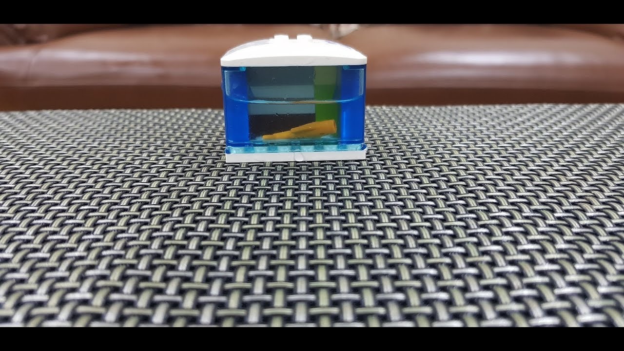 KID GENIUS Lego Fish Tank in 2 mins