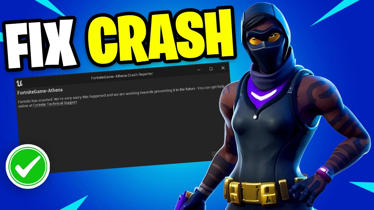 How To Fix Fortnite Crashes (All Fortnite Errors Fixed)