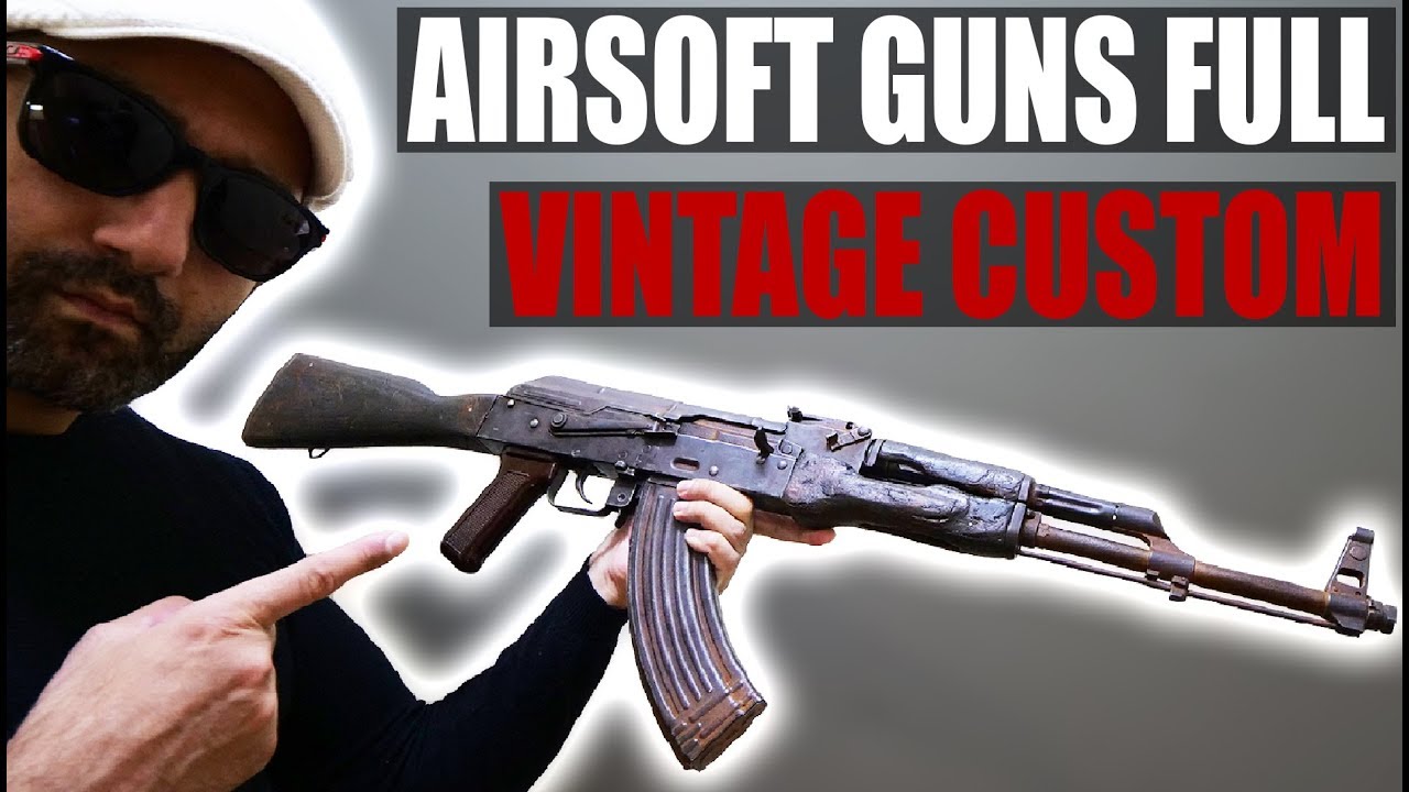 RÉPLIQUE AIRSOFT FULL VINTAGE CUSTOM