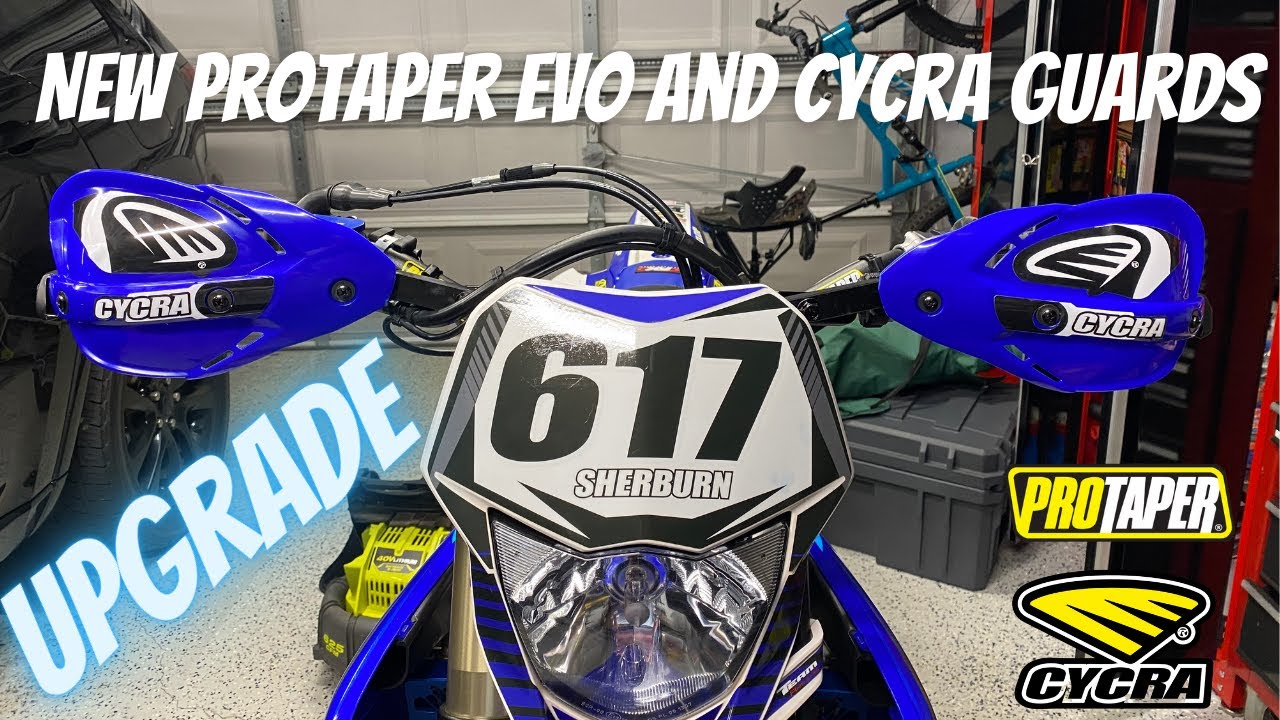 Protaper EVO Handlebars and Cycra Handlebar  guards - the perfect upgrade for your bike