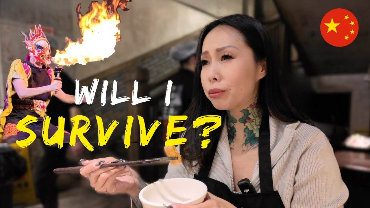 Chengdu’s Mala Hot Pot Adventure🌶️| Exploring China’s Spice Capital at Night 🇨🇳✨