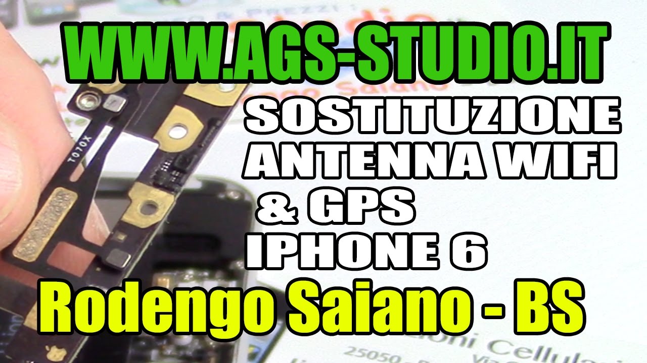 Iphone 6 Wifi Non Funziona GPS Non Va, Sostituzione Antenna Gps antenna WIFI