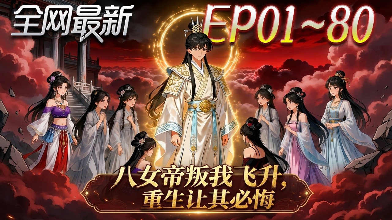 ⚡【首播漫剧】《八女帝叛我飞升重生让其必悔》💥第1~80集：八位女帝集體背刺？他重生覺醒讀心術，親手斷她們所有登天機緣！ #修仙 #ai漫剧 #動畫 #繫統 #末世 #小欣说文
