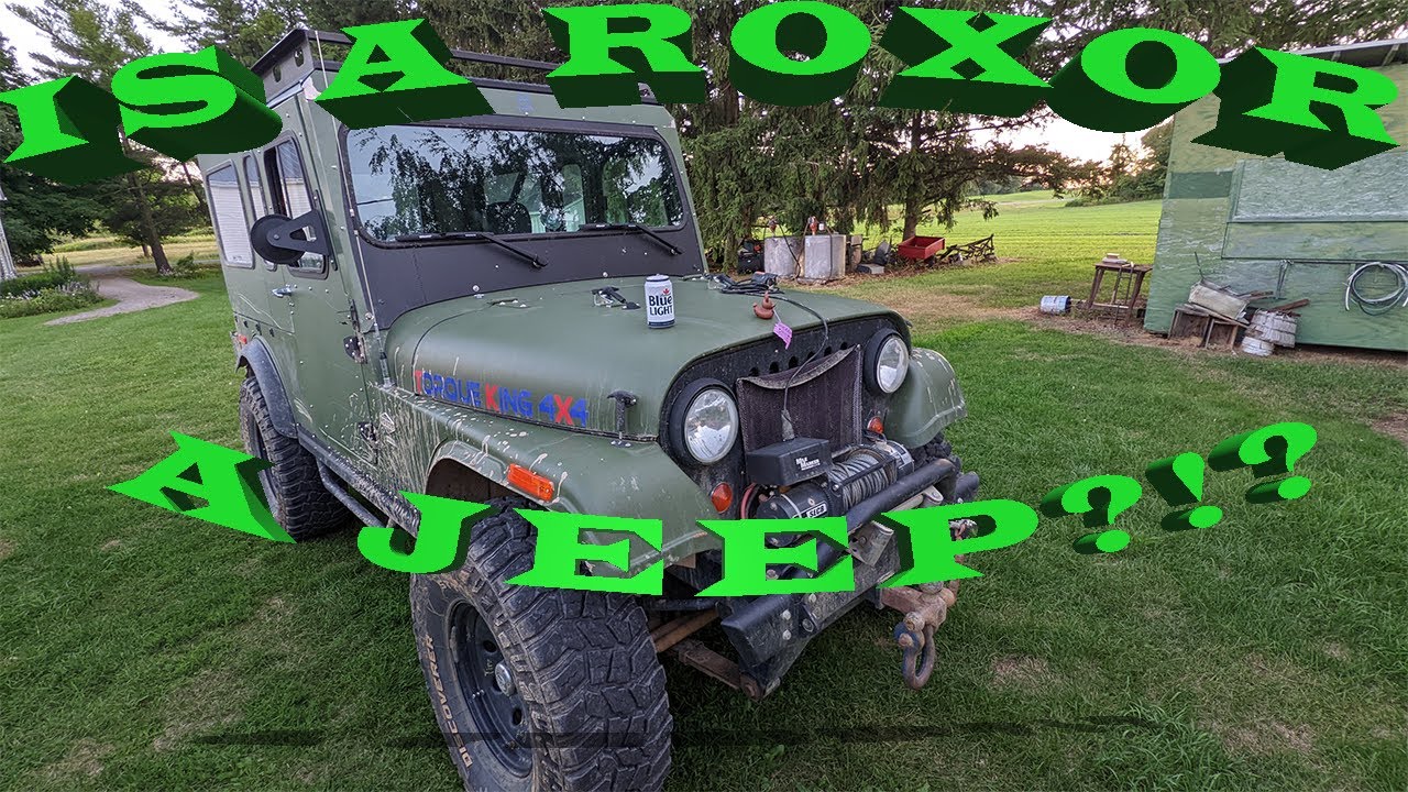 1940's CJ VS Mahindra Roxor Drive Train Comparison.