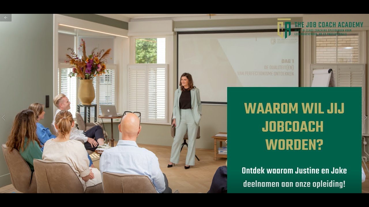 Hoe ziet de job van een jobcoach/loopbaancoach eruit?