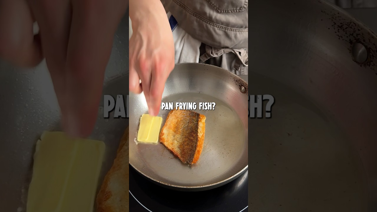 Make your sea bass pan sauce like this