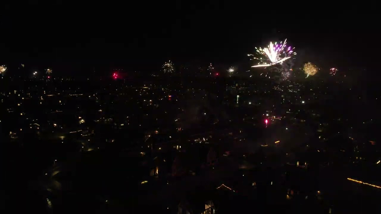 Oud en nieuw van boven. Oostergast, Zuidhorn.