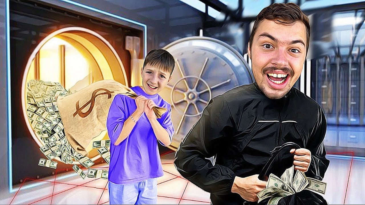 Postali Smo PLJAČKAŠI BANKE na 24h !!