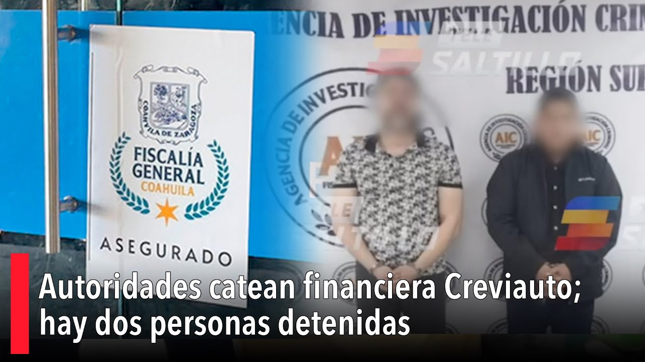 Autoridades catean financiera Creviauto; hay dos personas detenidas.