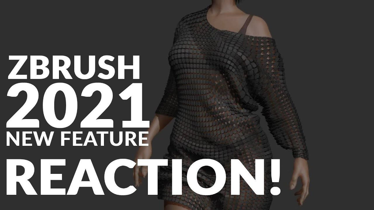 ZBRUSH 2021 -  NEW FEATURES - SNEAK PEAK REACTION!