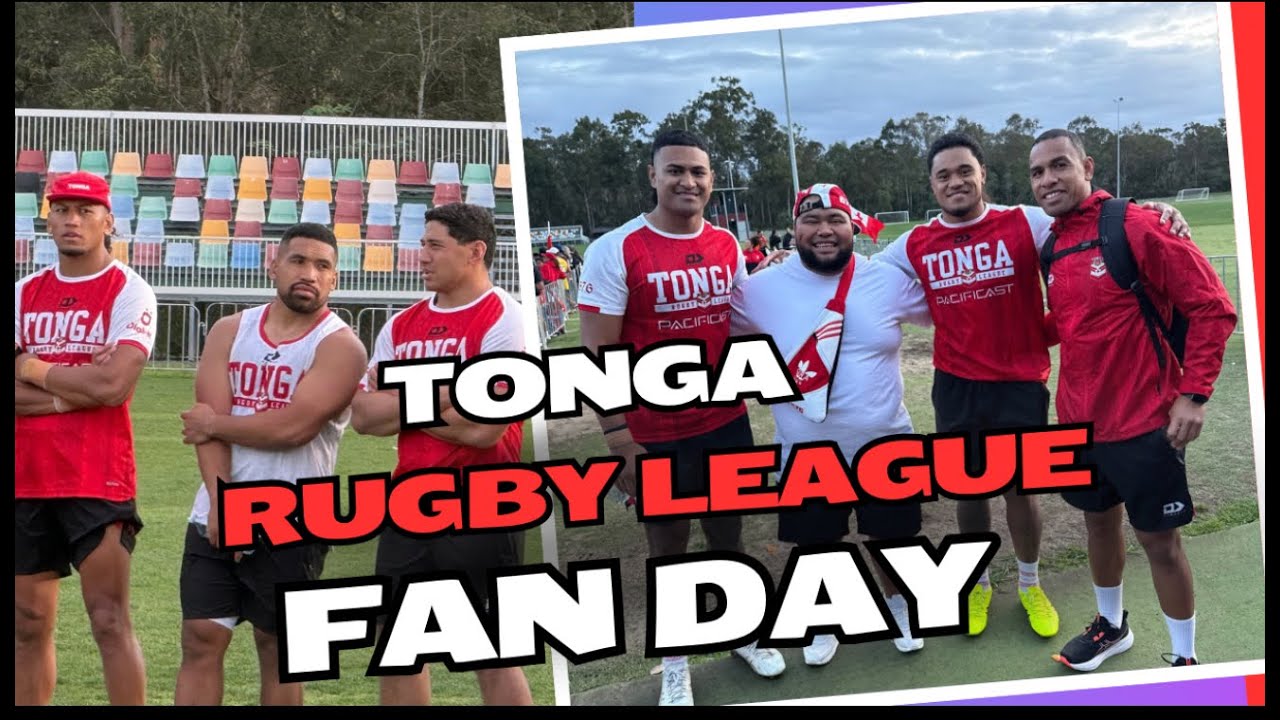 Fan Day for Tonga Rugby League Team | Brisbane