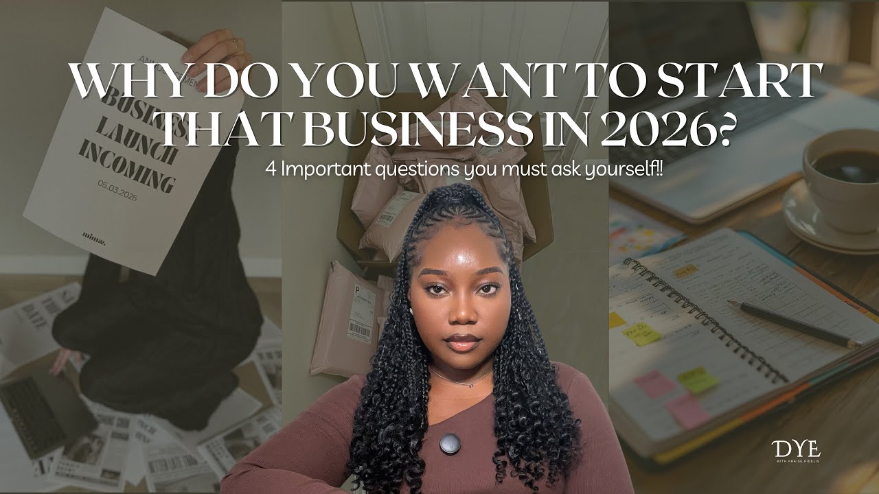 Why do you want to start that business in 2026? 