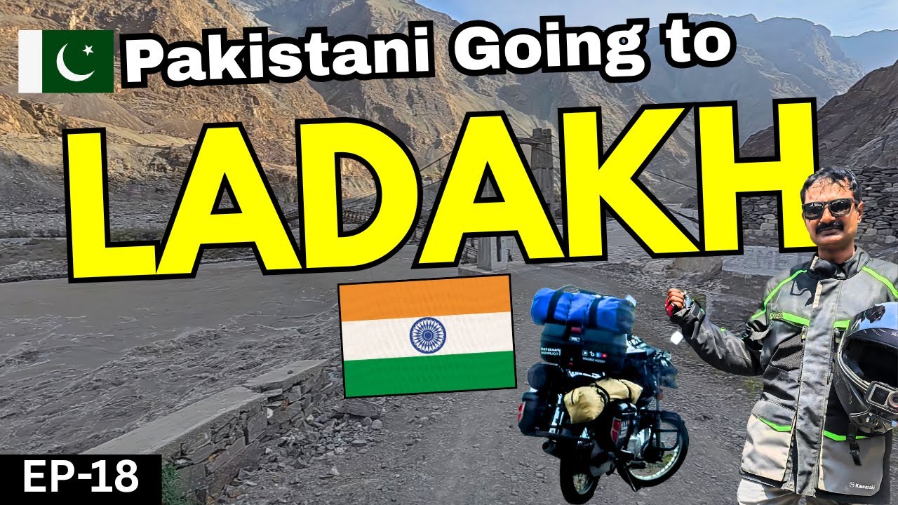 Pakistani going to Ladakh by road | Ep-18 | Siachen to Fraono |  Ladakh Series Motorcycle Tour