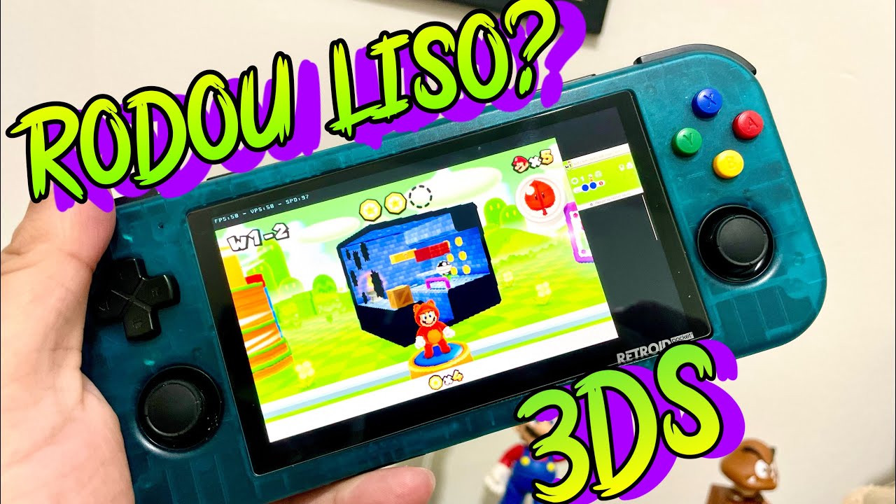 RETROID POCKET 3+ COLOCANDO FOGO NO 3DS 🔥