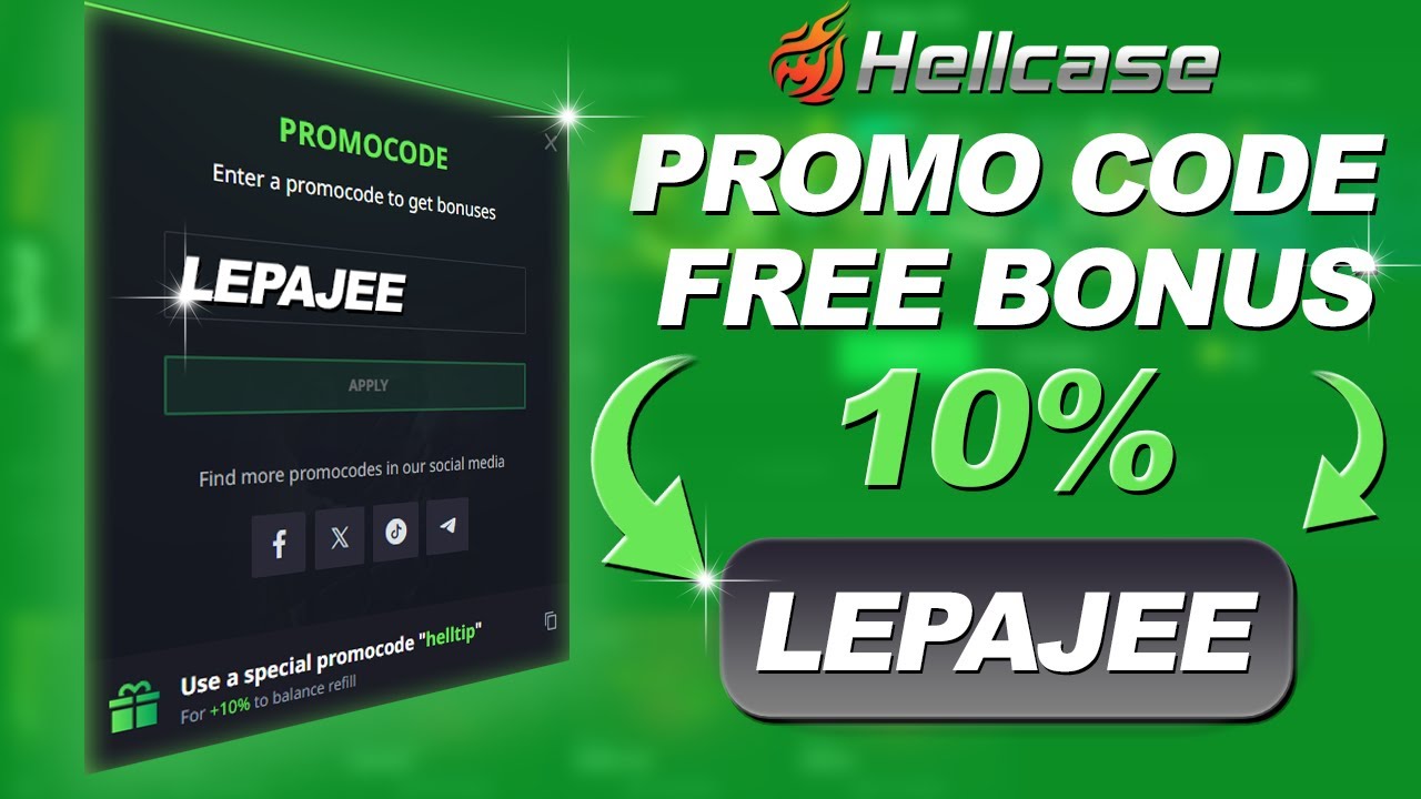 Best Working Hellcase Promo Code Right Now