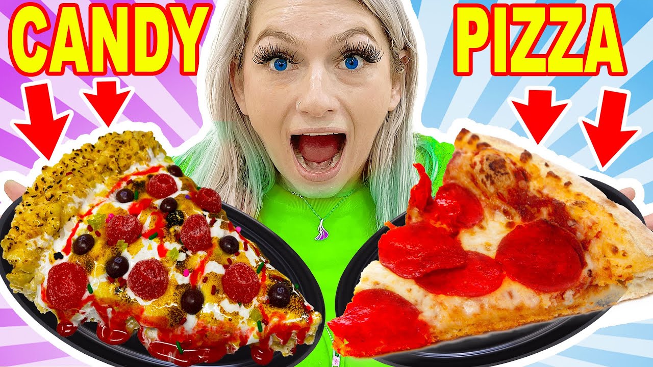 MAKING FOOD OUT OF CANDY | LEARN HOW TO MAKE DIY EDIBLE CANDY VS REAL FOOD BY SWEEDEE