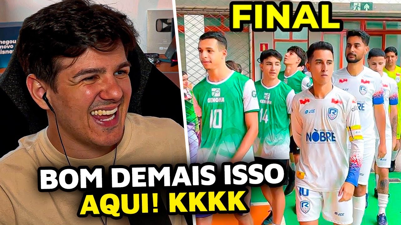 wardi REAGE &Agrave; RIKINHO FC NA RETA FINAL DO INTERCLASSE!