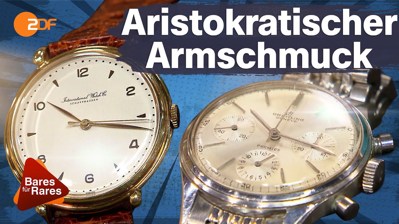 Breitling und IWC! Luxusuhren mit begehrten Kalibern | Bares für Rares