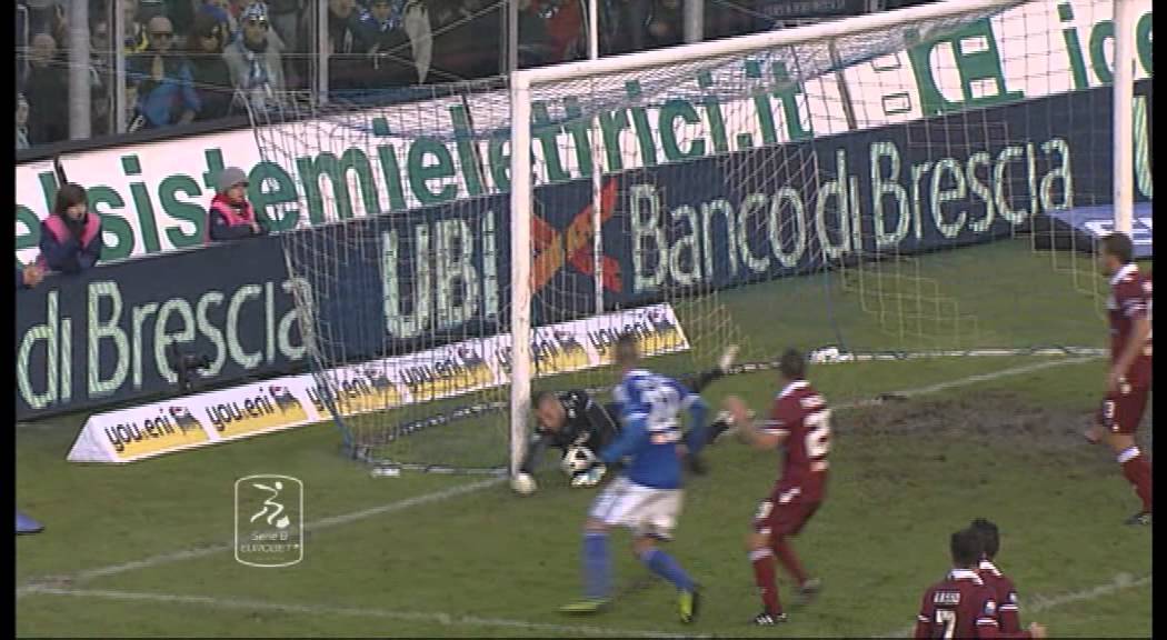 Sintesi Brescia-Trapani 3-3, 21^ giornata SerieB Eurobet 29.12.13