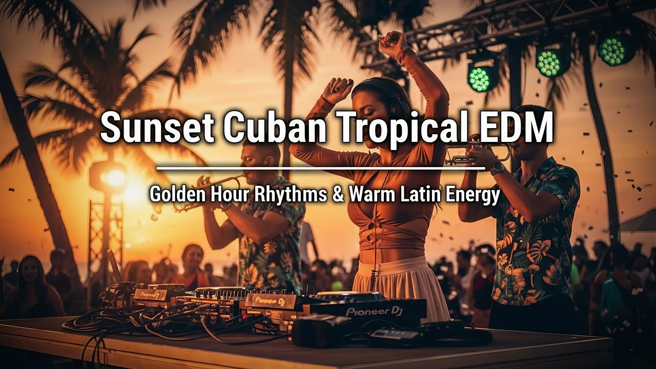 Sunset Cuban Tropical EDM • Golden Hour Rhythms & Warm Latin Energy