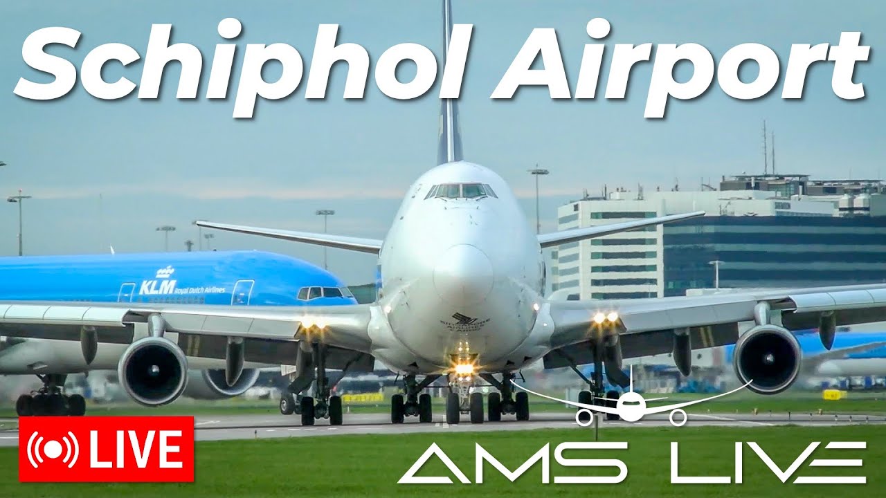 Live Plane Spotting at Schiphol Airport | Oct 19, 2025