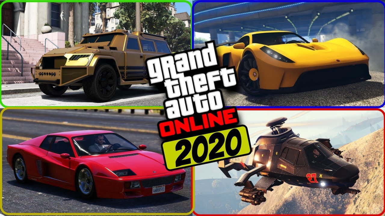 GTA ONLINE 2020|TOP: 7 MEJORES VEHICULOS PARA USAR ESTE 2020