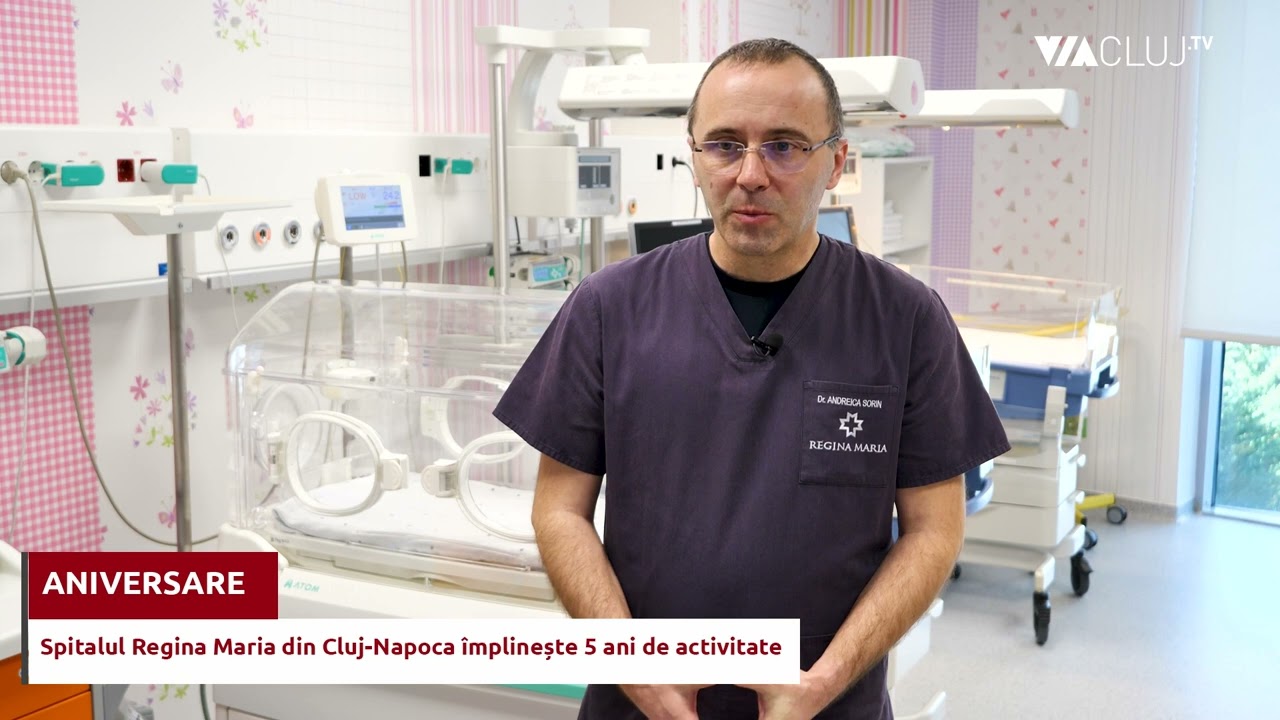 SORIN ANDREICA, șeful Secției de Neonatologie din cadrul Spitalului Regina Maria din Cluj-Napoca