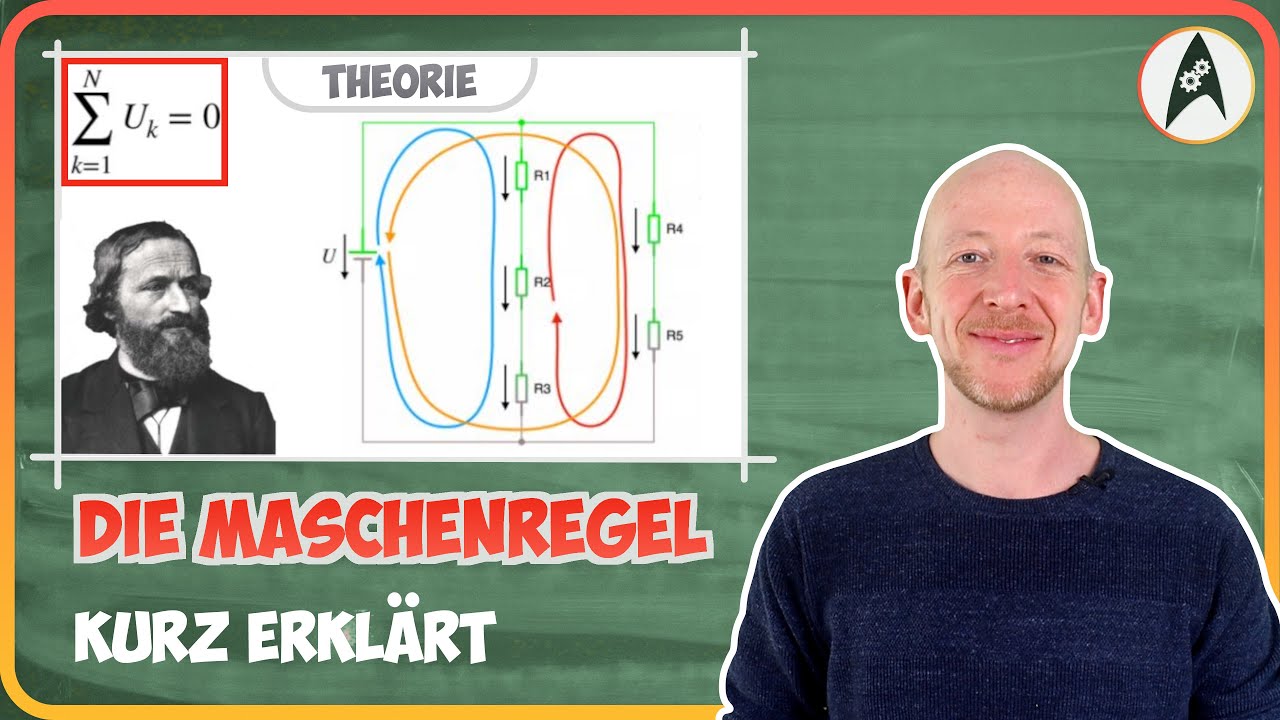 Kurz erklärt: Die Maschenregel (Kirchhoff 2) | Lerne Elektronik