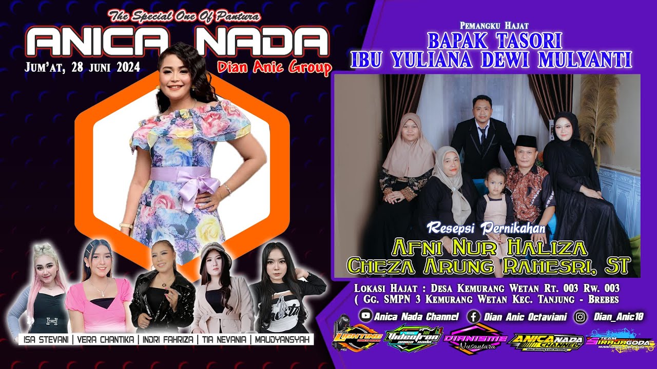 🔴LIVE ANICA NADA ( DIAN ANIC ) | MALAM 28 JUNI  2024 | KEMURANG WETAN | TANJUNG | BREBES