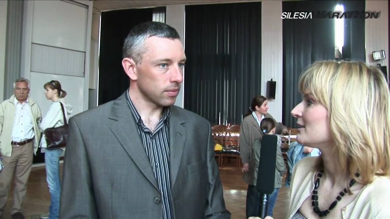 Silesia Marathon 2009 - Wywiad z Tomaszem Sikorą - mistrzem świata w biathlonie