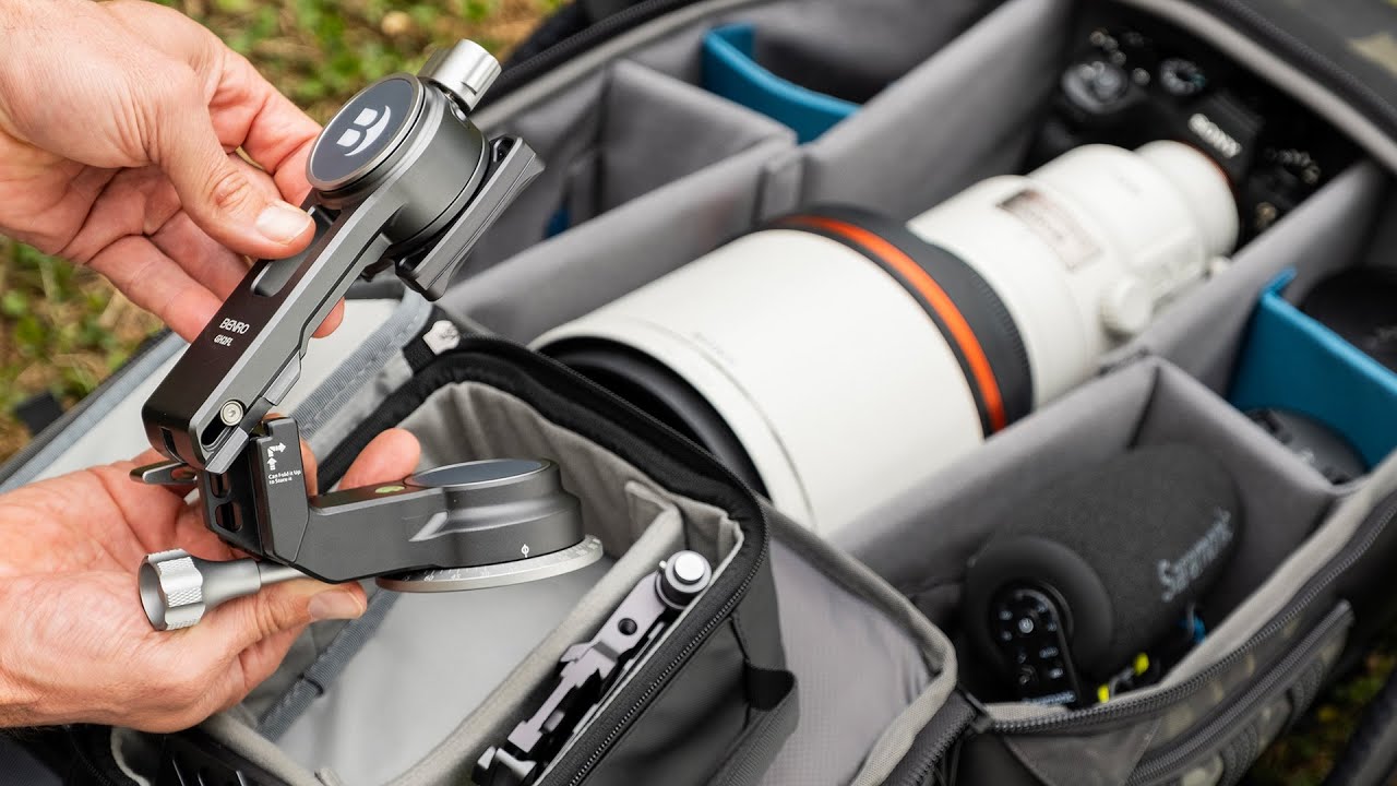 This TINY Folding Gimbal Head Supports LONG Lenses | Benro GH2FL