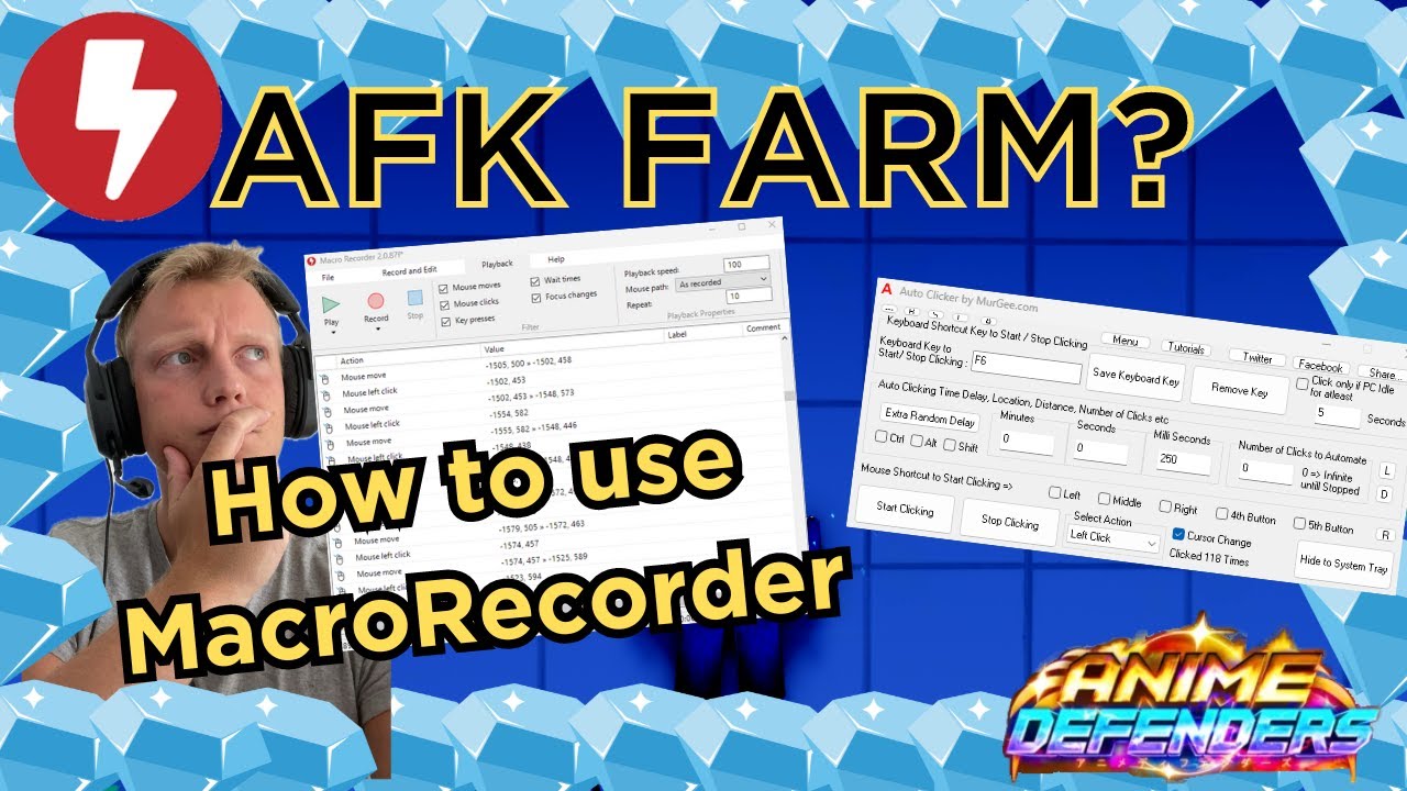 Roblox &mdash; пошаговое руководство по AFK-фарму с использованием MacroRecorder
