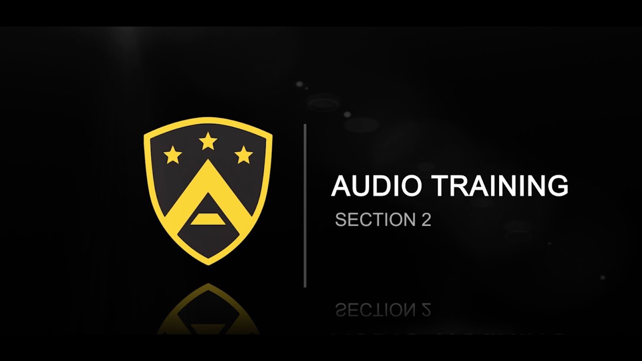 Alpha Crew Sound Training 2025 SECTION 2