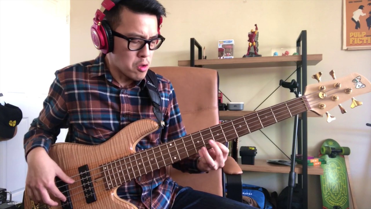 Melvin Lee Davis - Nights Over Egypt (Bass cover) - Fodera Emperor 5 Standard